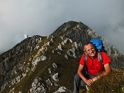 Sul Monte Alben (2019 m) dalle creste sud il 2 ottobre 2014
